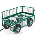 beliebter zusammengebauter Gartenwagen-Werkzeugwagen für schwere Tragfähigkeit für Yard Farm Firewood Beach Landschaftsbau
